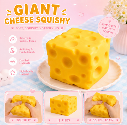 Original Giant Rebound Cheese Squishy